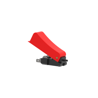 Spínač horáka MIG červený