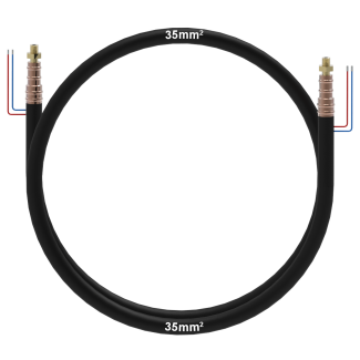 Koaxiálny kábel 35mm2 5m