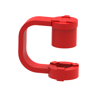 Upchávka vody červená